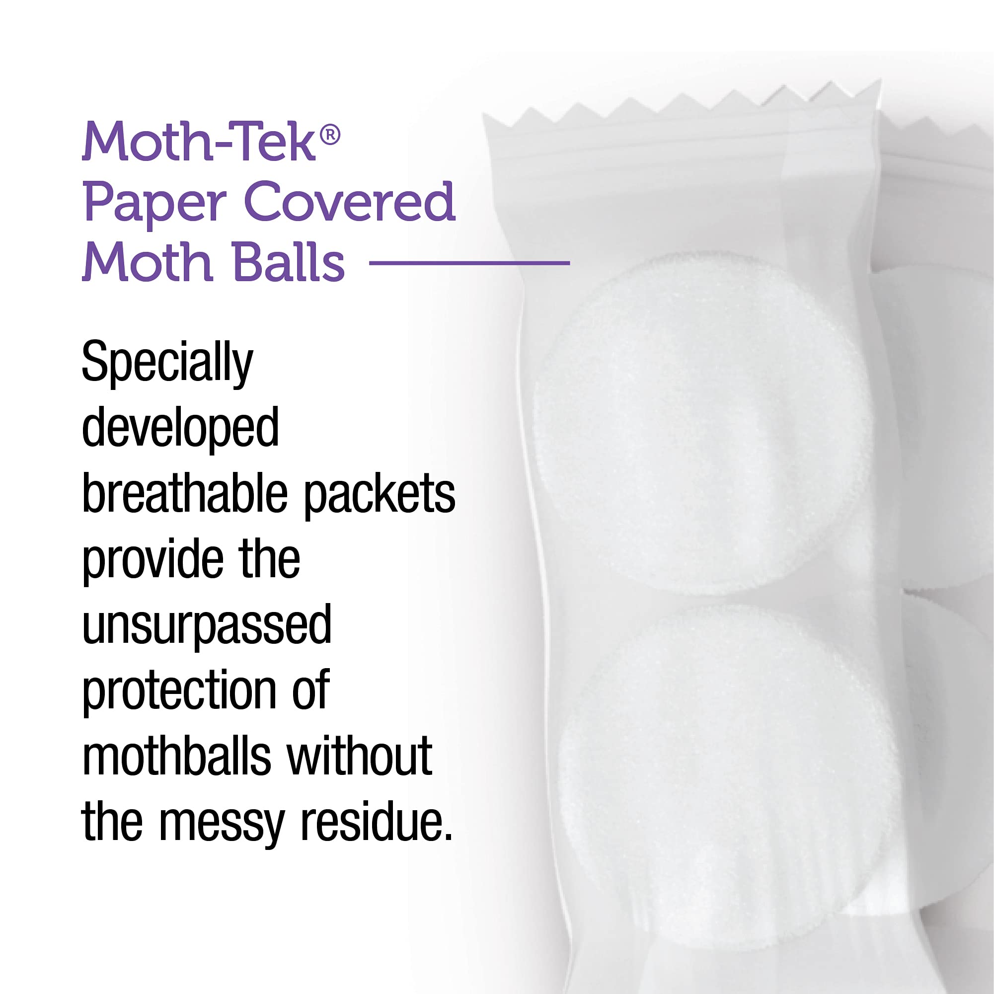 Moth ball packets lavender scent in resealable bag
