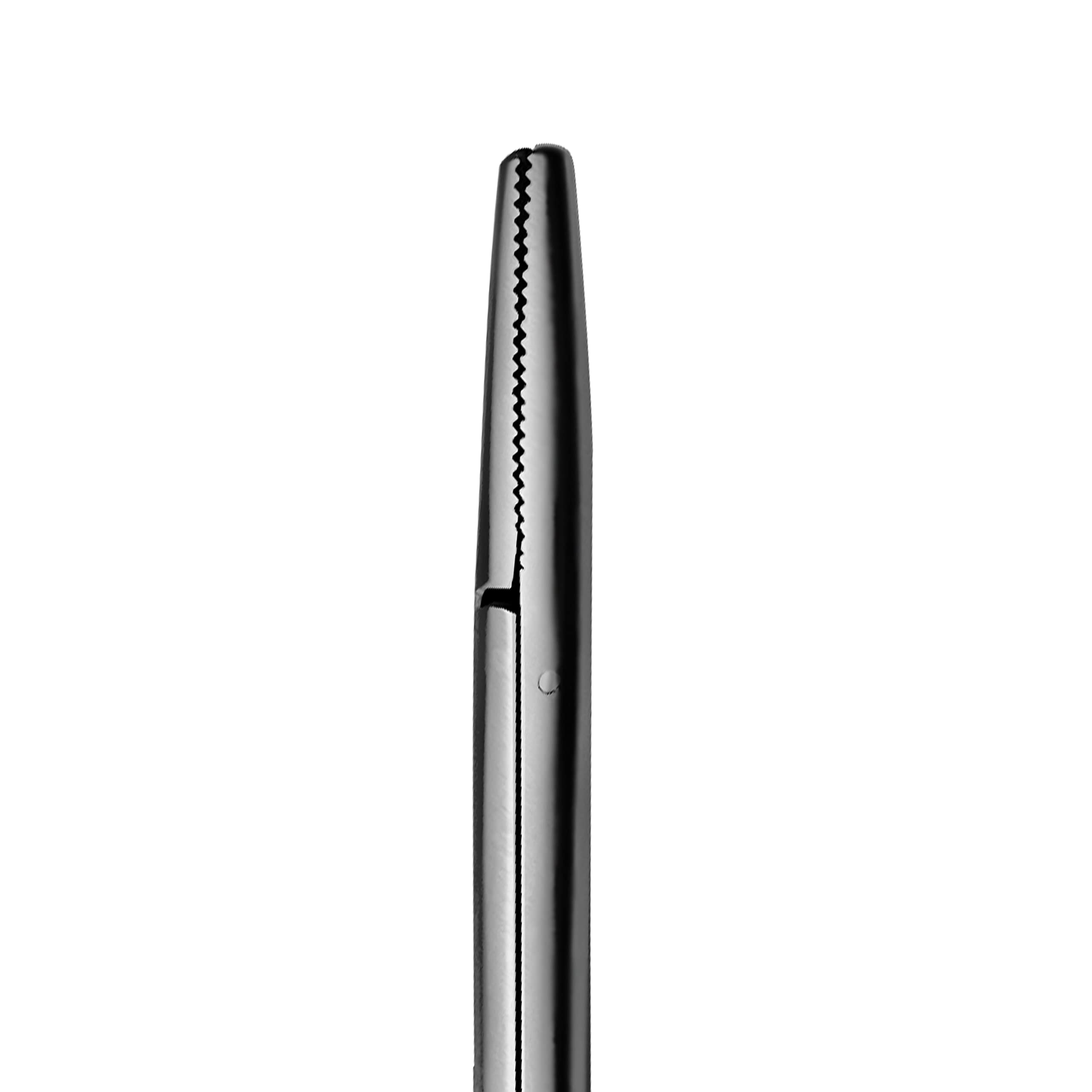 ENT forceps with curved jaw design