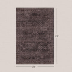 Anti-slip back rug suitable for hardwood tile stone floors