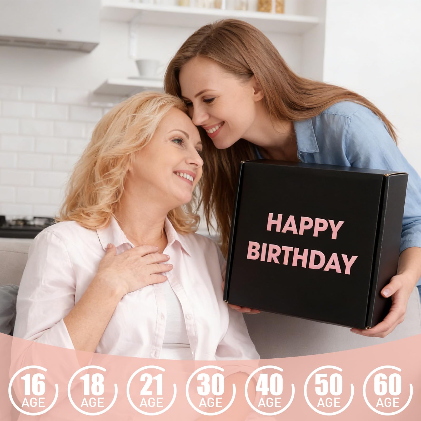 Keychain included in the birthday gift box
