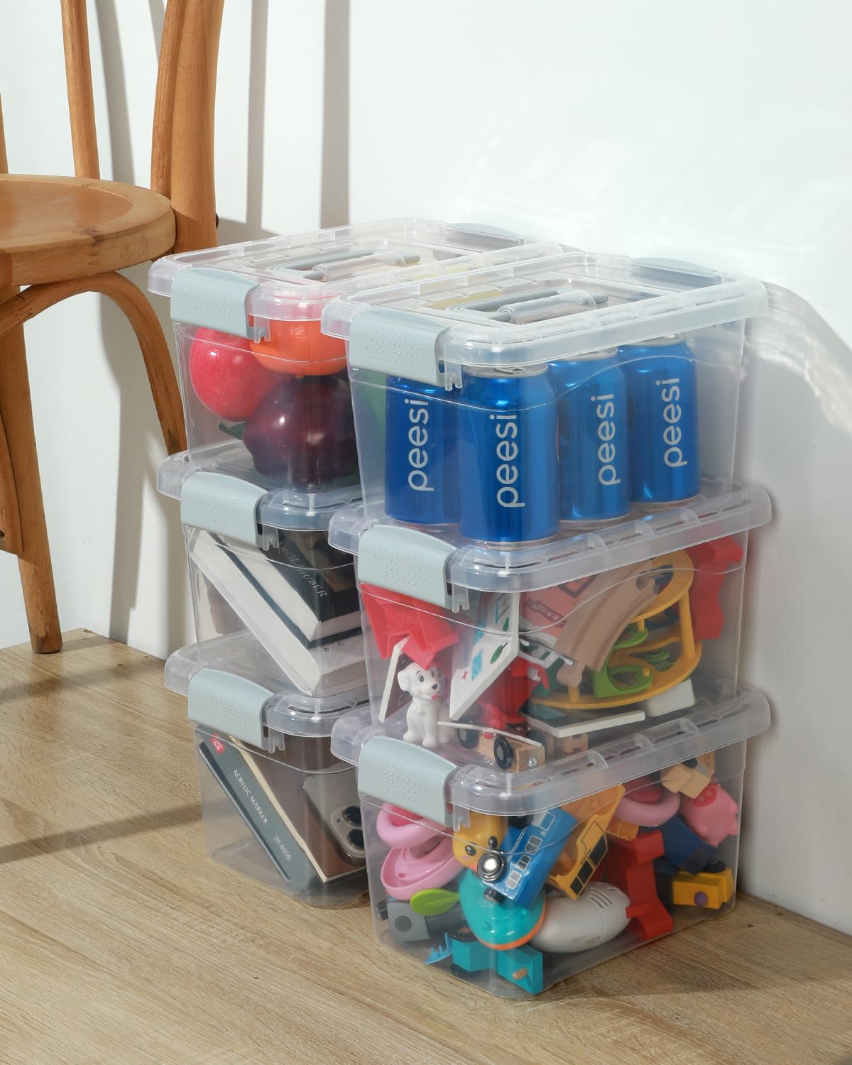 EOENVIVS storage bins for home office and kids room