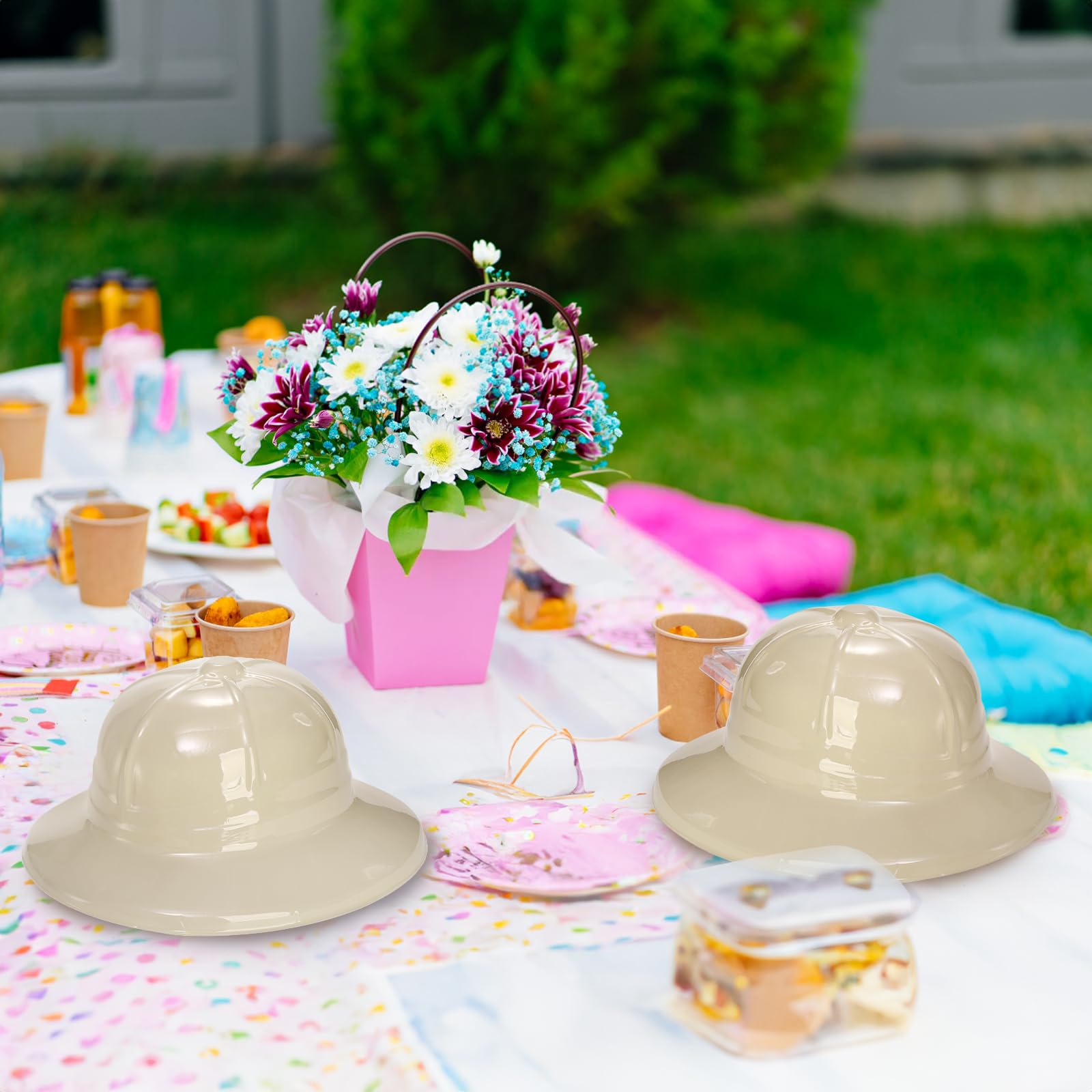 Safari party hats 24 pack ready for group celebration