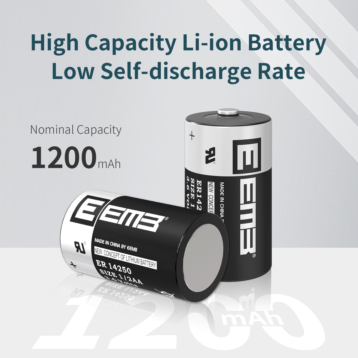Certifications RoHS UN38.3 UL ER14250 battery