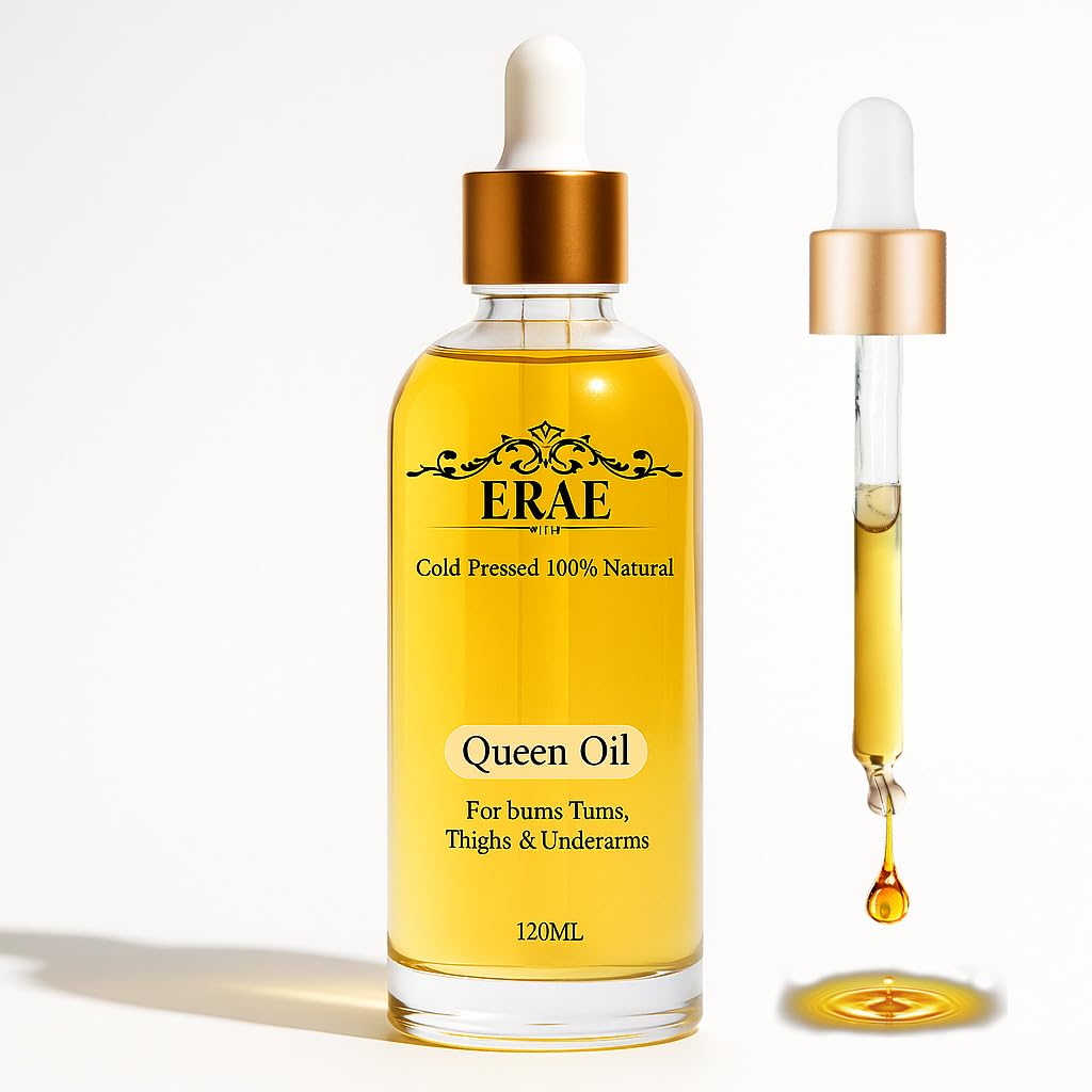 Erae Queen Oil bottle 4 oz packaging