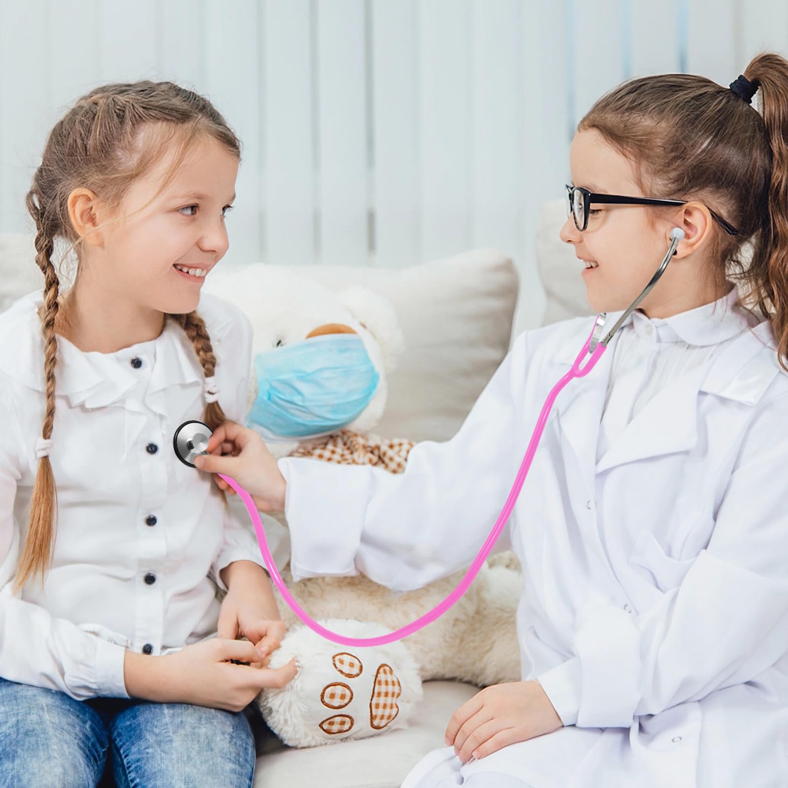 ERDOGLY real working stethoscope for kids heartbeat listening