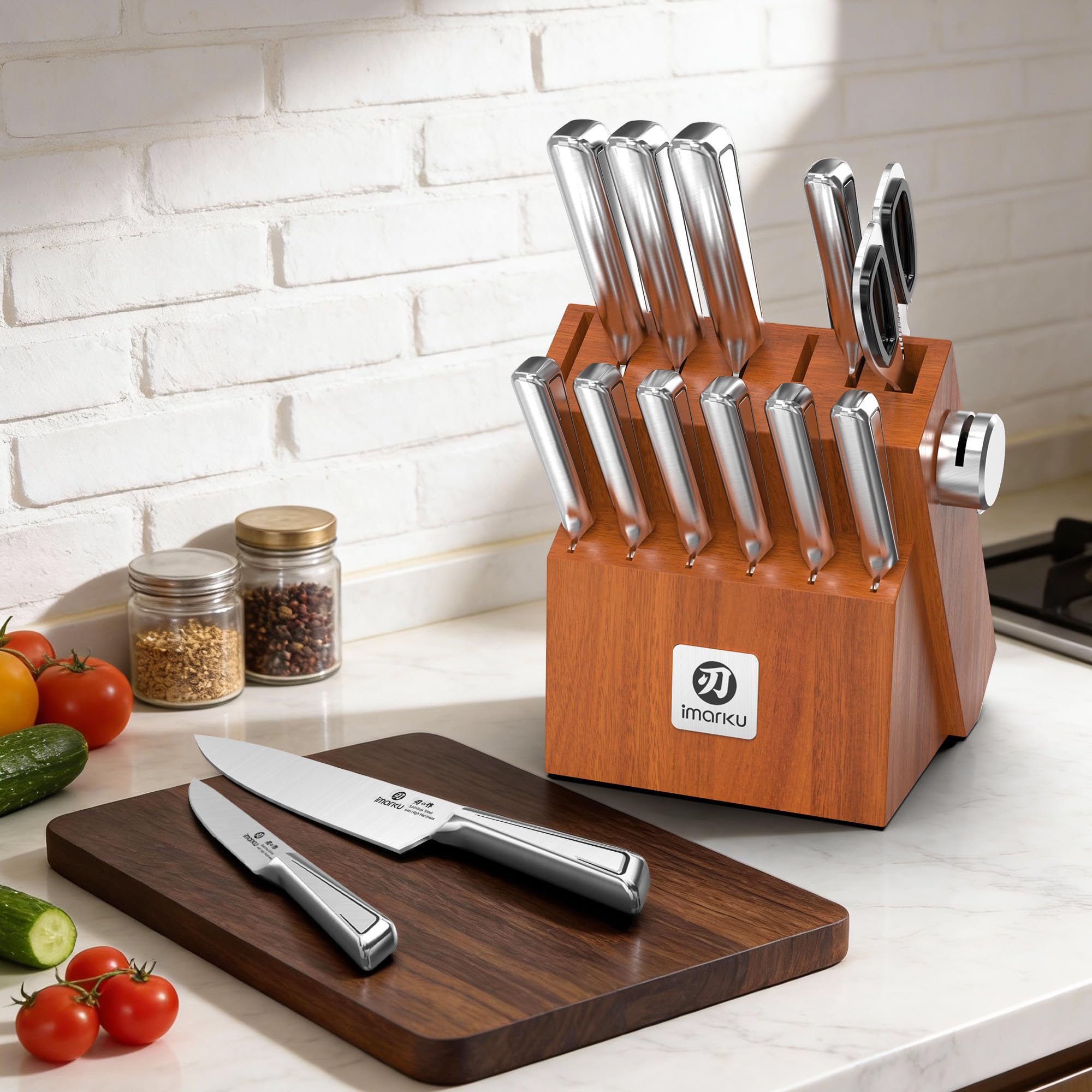 ergonomic full-tang handle design for comfort