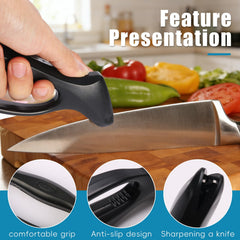 BTKOSHLE sharpener ergonomic plastic handle close up