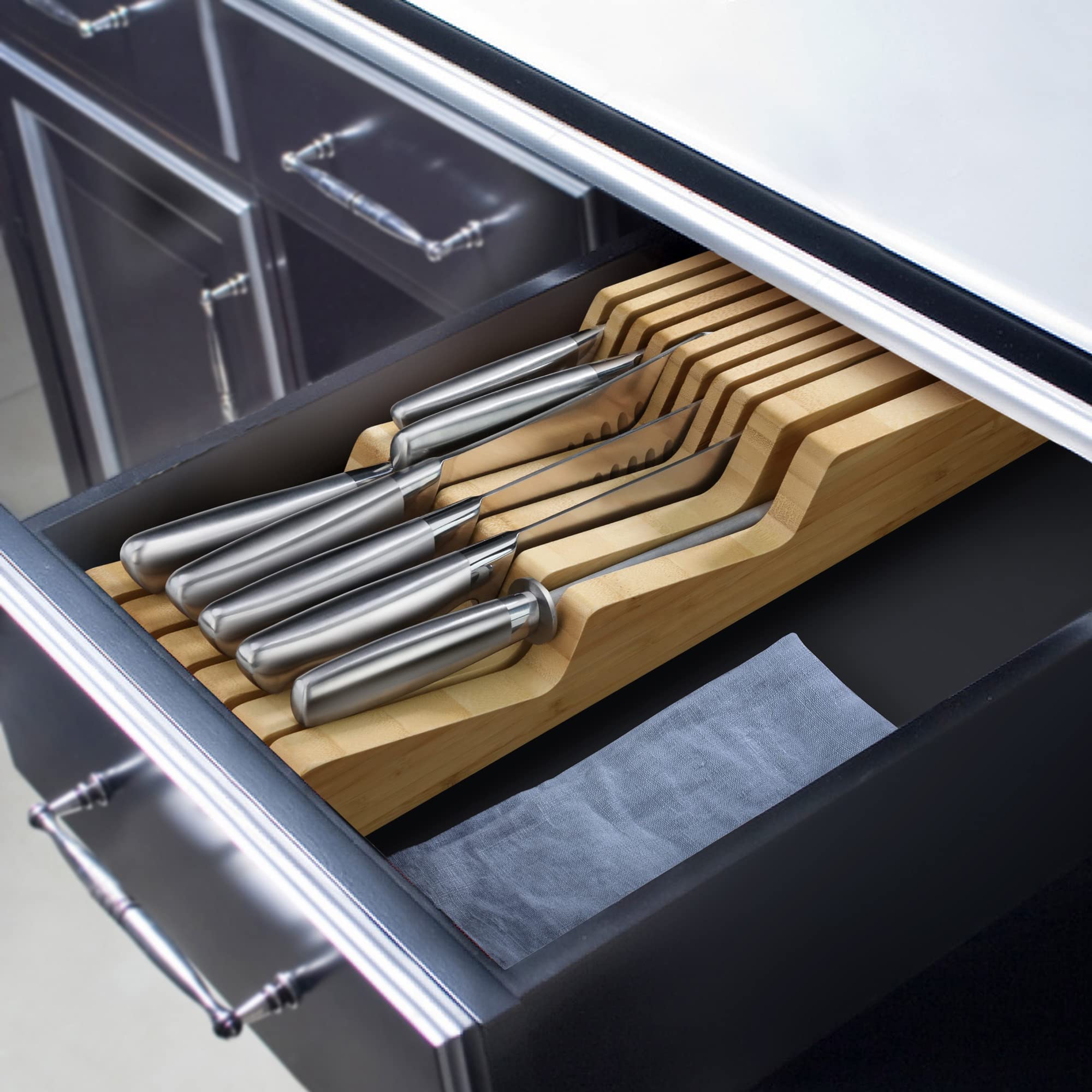 Drawer storage for Cangshan Sanford 1027143 set