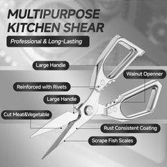 meat poultry bone cutting capability kitchen scissors