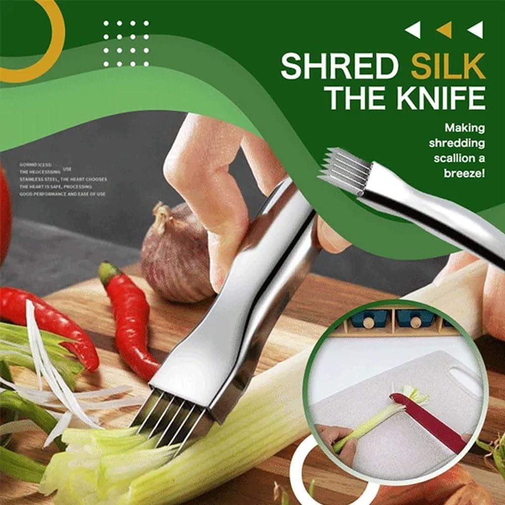 Ergonomic handle of onion slicer detail