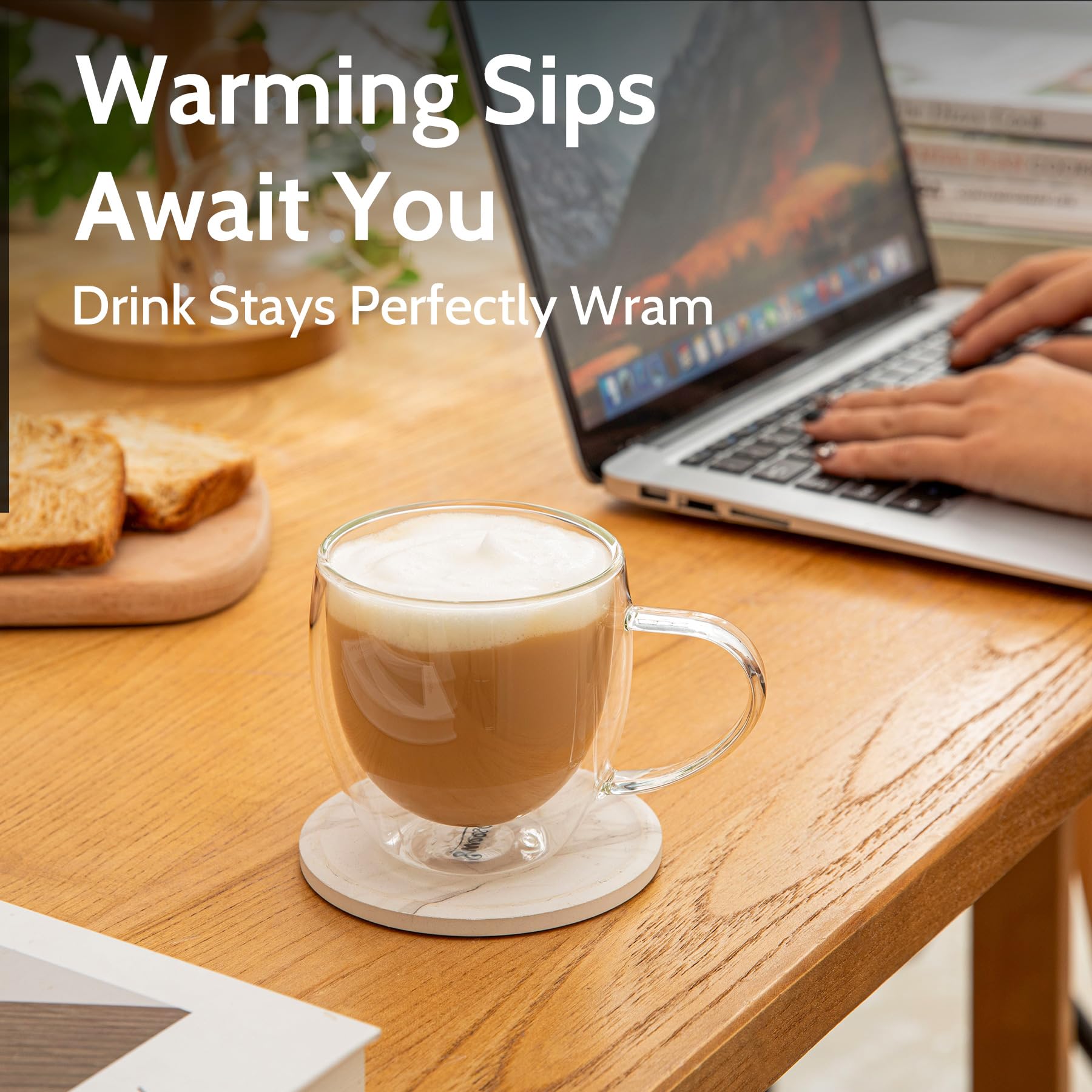 Microwave safe and freezer safe coffee mug from Sweese