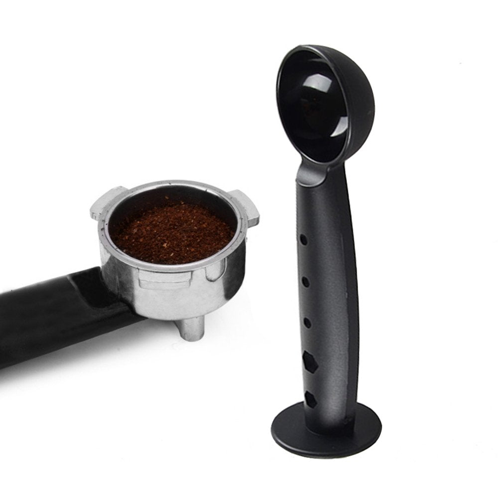 Espresso scoop with tamper 49mm standing design