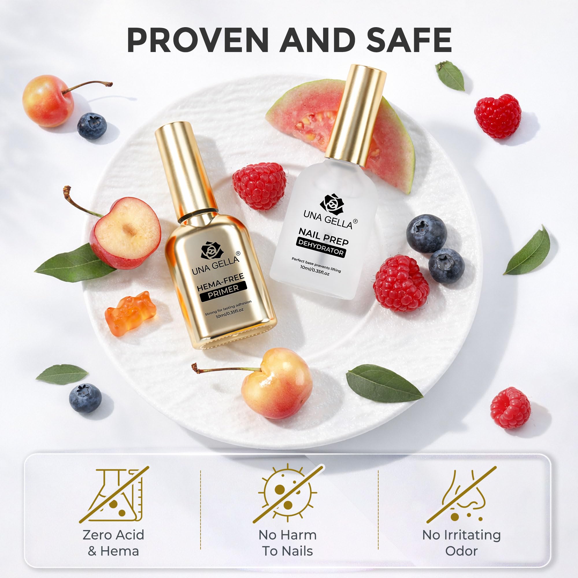 Versatile compatibility with UV gel polish builder gels dip powder