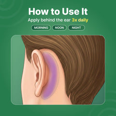EarVana calming ear roll-on for tinnitus self-care routine