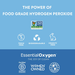 Food grade hydrogen peroxide non GMO bottle without stabilizers