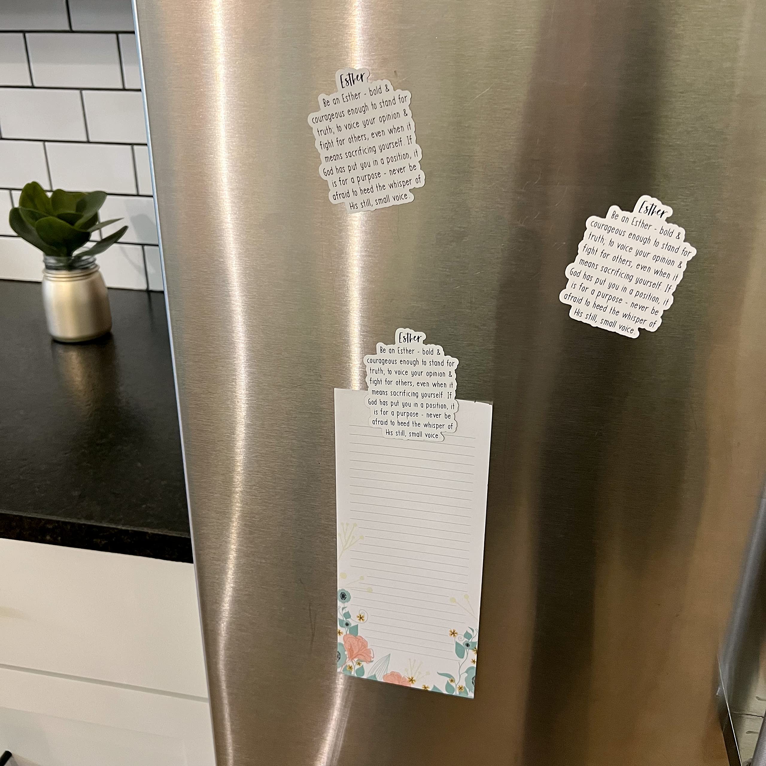 Christian faith based refrigerator magnet