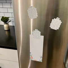 Christian faith based refrigerator magnet