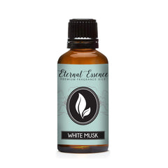 Eternal Essence Oils White Musk 30ml amber glass bottle
