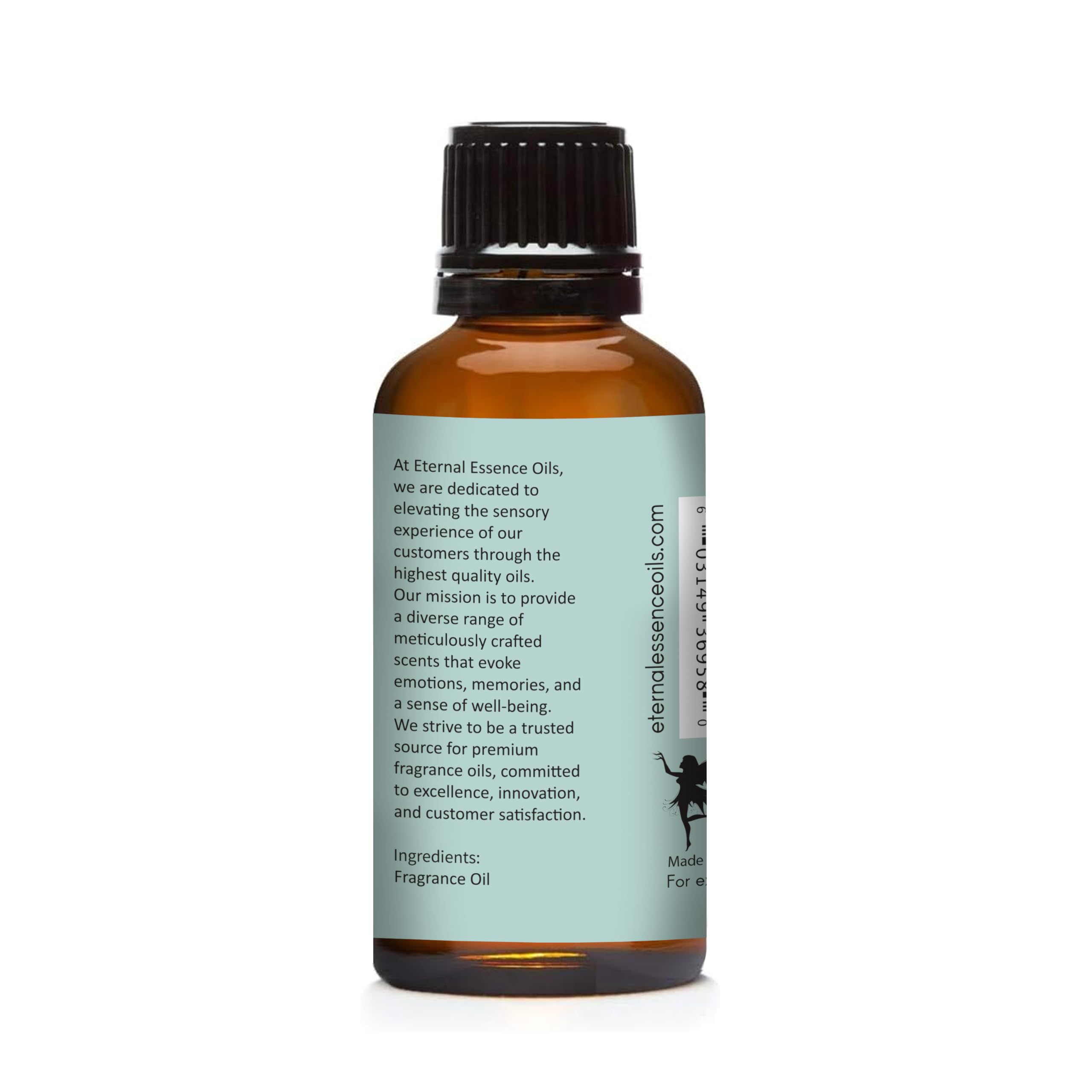 30ml bottle of Eternal Essence Oils White Musk for home fragrance use