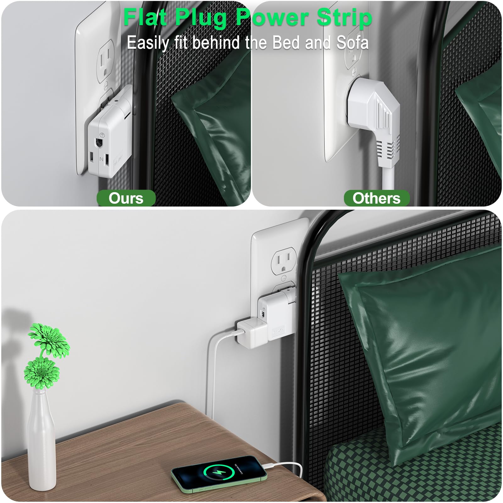ETwinCoo fireproof PBT material adapter