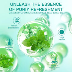 Eucalyptus Mint scent shower steamer for nasal relief