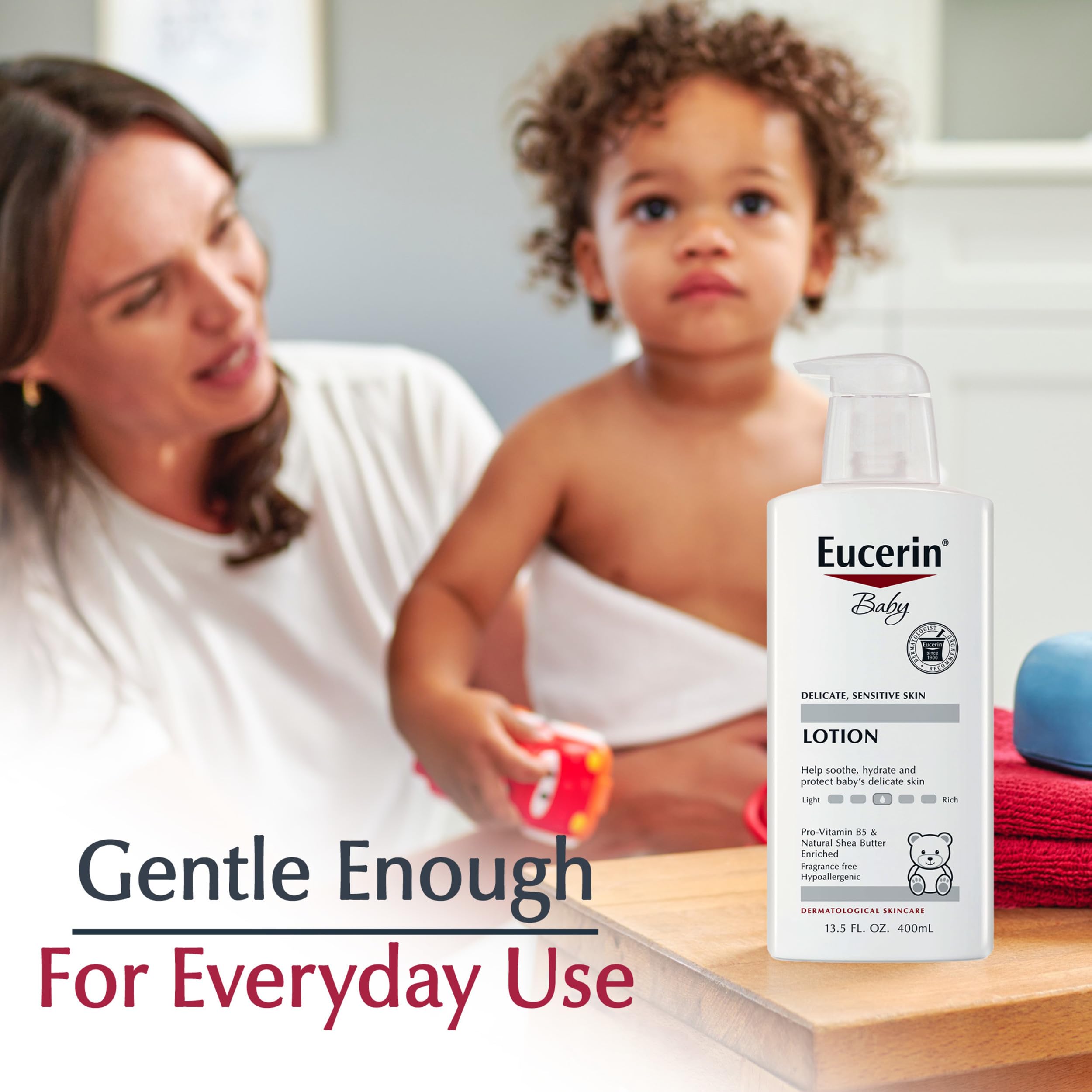 Eucerin Baby Gentle Baby Lotion 13.5 oz packaging