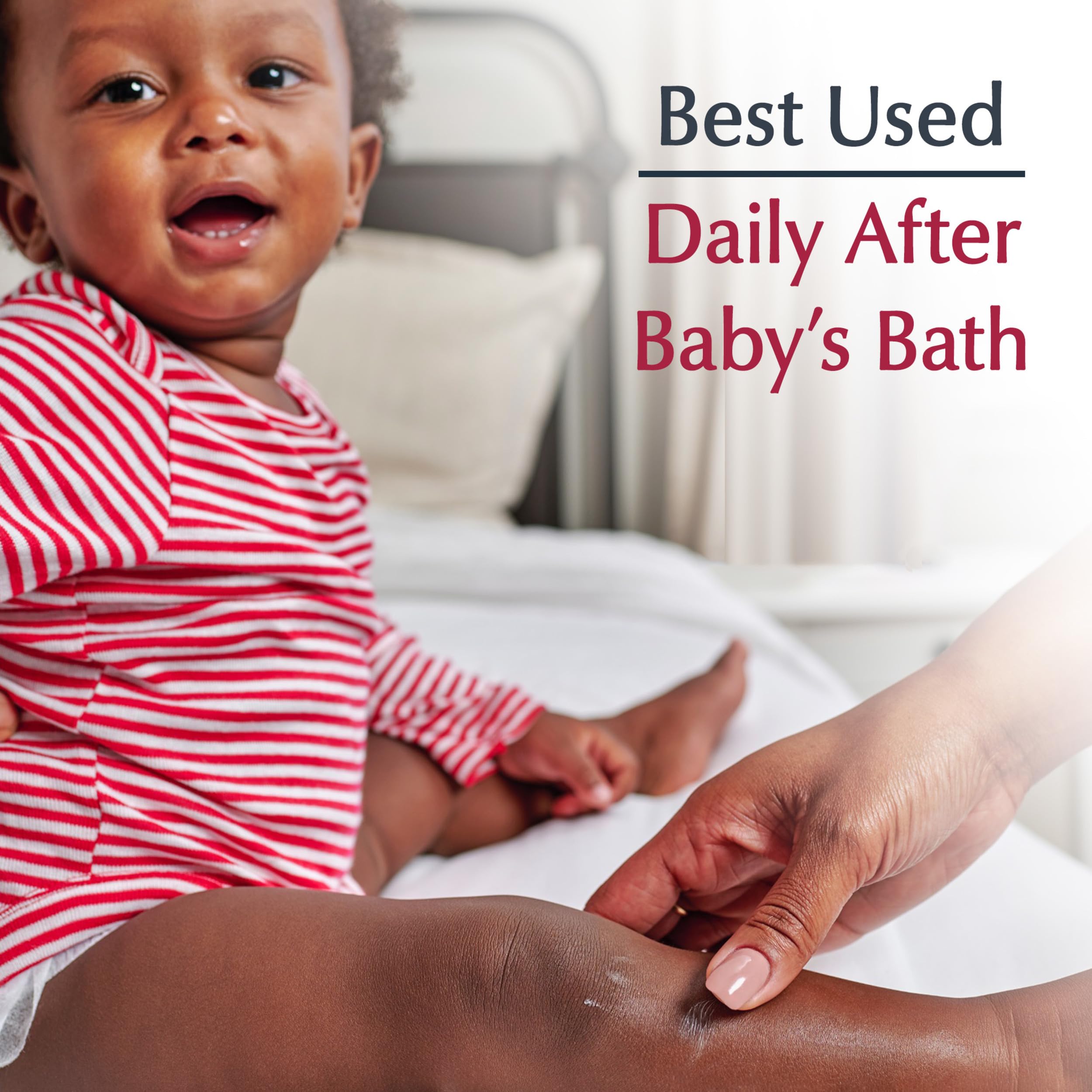 Eucerin unscented baby lotion 13.5 oz bottle