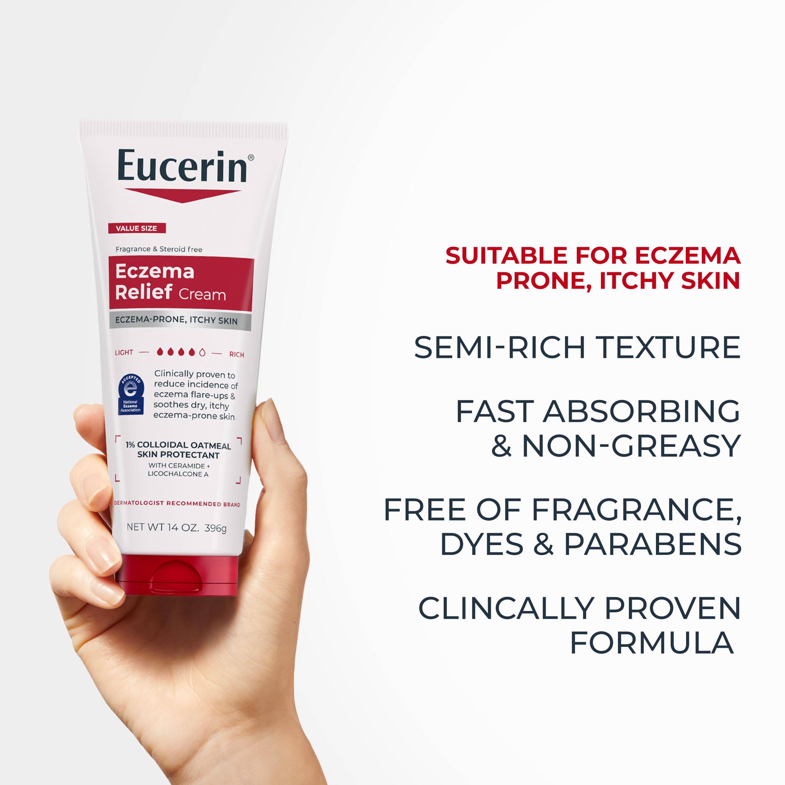 Eucerin Eczema Relief Body Wash Colloidal Oatmeal 2%