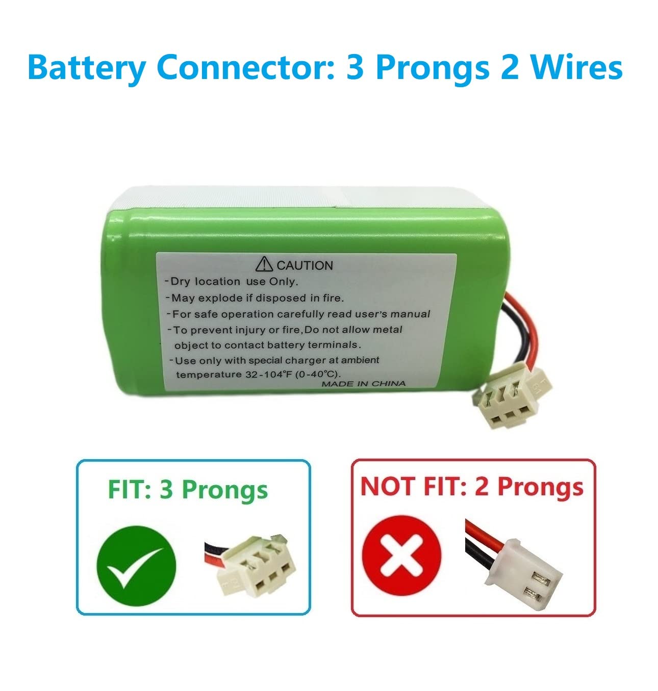 Replacement battery for Eufy RoboVac 12 15C