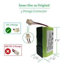 Eufy RoboVac 11S replacement battery 14.4V 2600mAh
