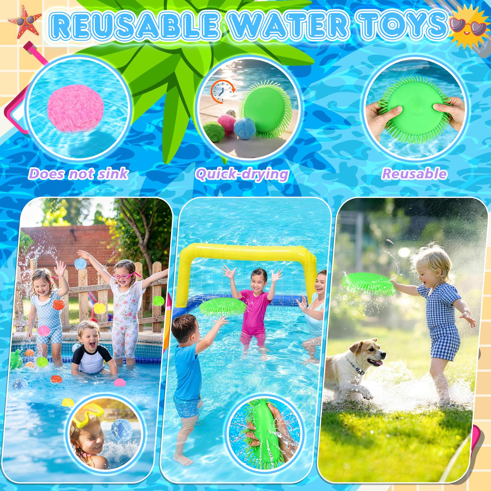 water frisbee gems dolphins and seaweed pieces from eulrgaus set