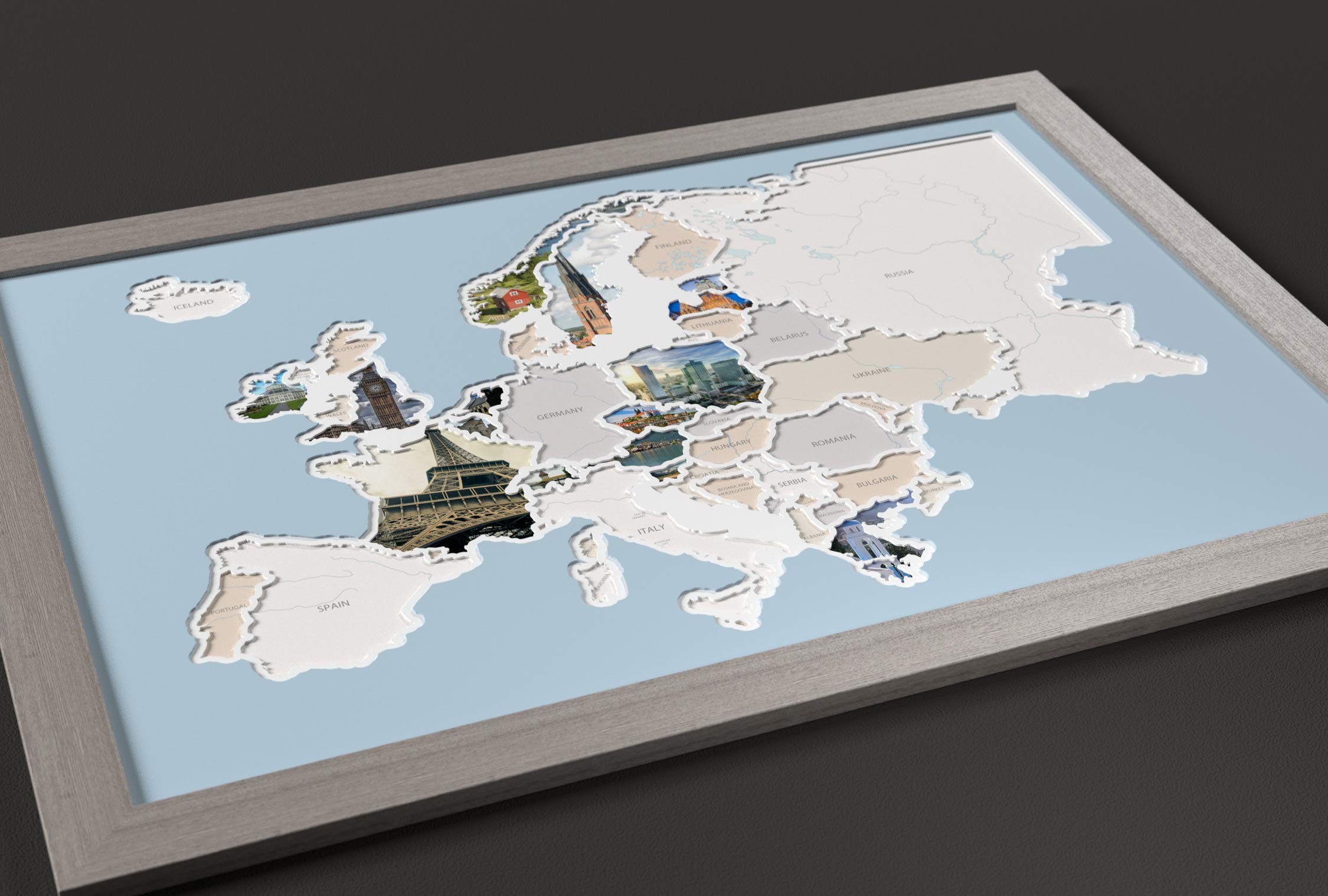 Europe Photo Map image 2