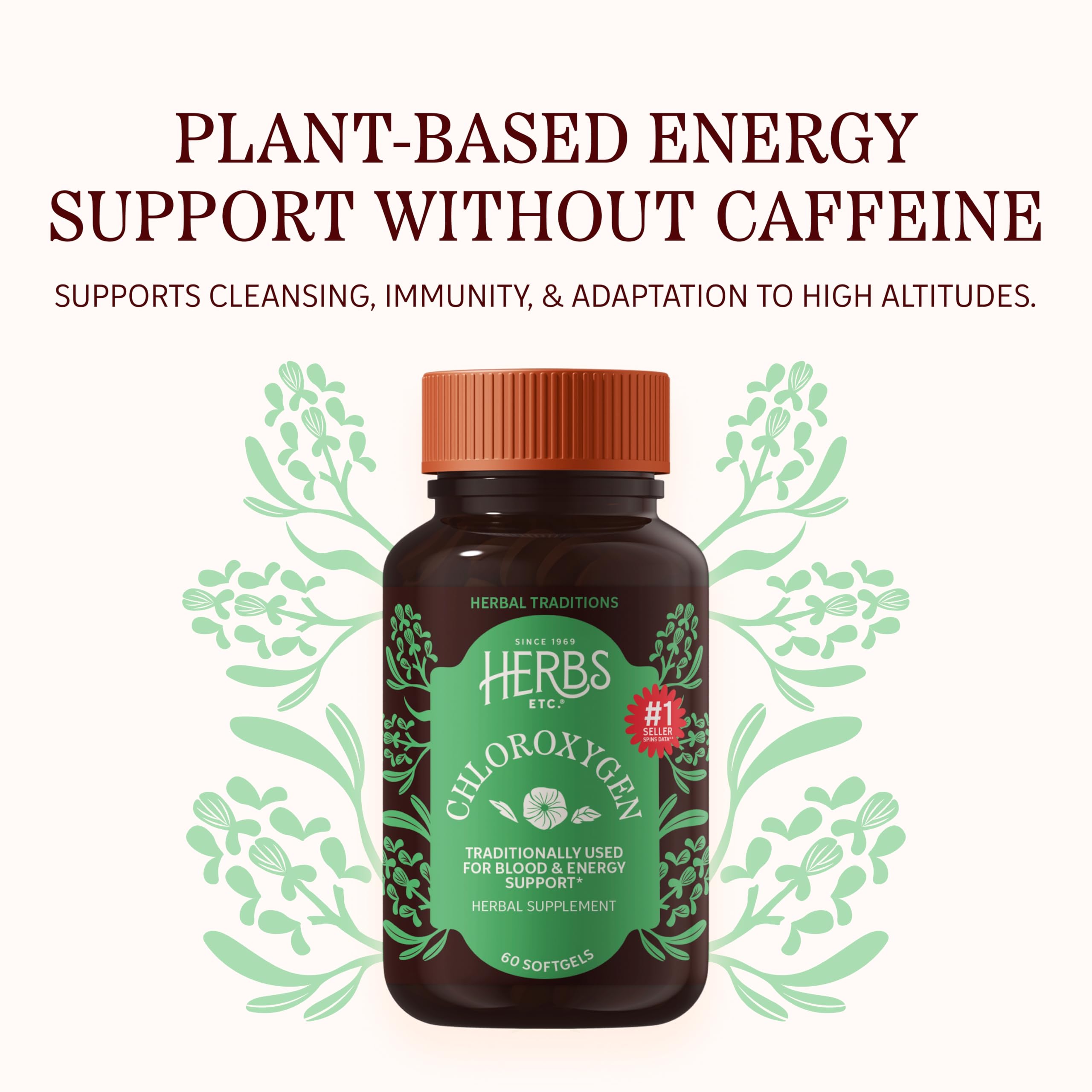 Chlorophyll softgels made from European Fescue Leaf and Alfalfa