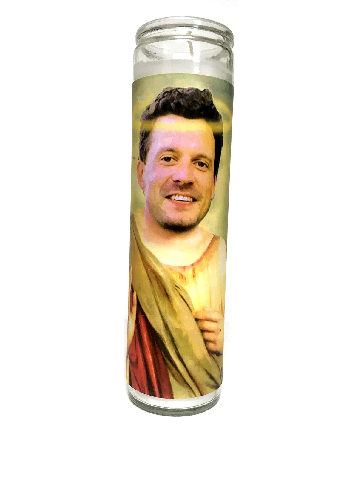Evan Felker Turnpike Troubadours parody devotional candle white 8 inch