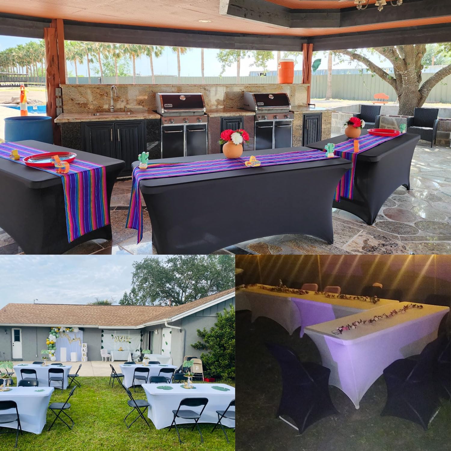 Indoor and outdoor use suitable for weddings and corporate events