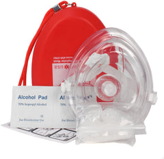Ever Ready First Aid CPR Rescue Mask in hard case