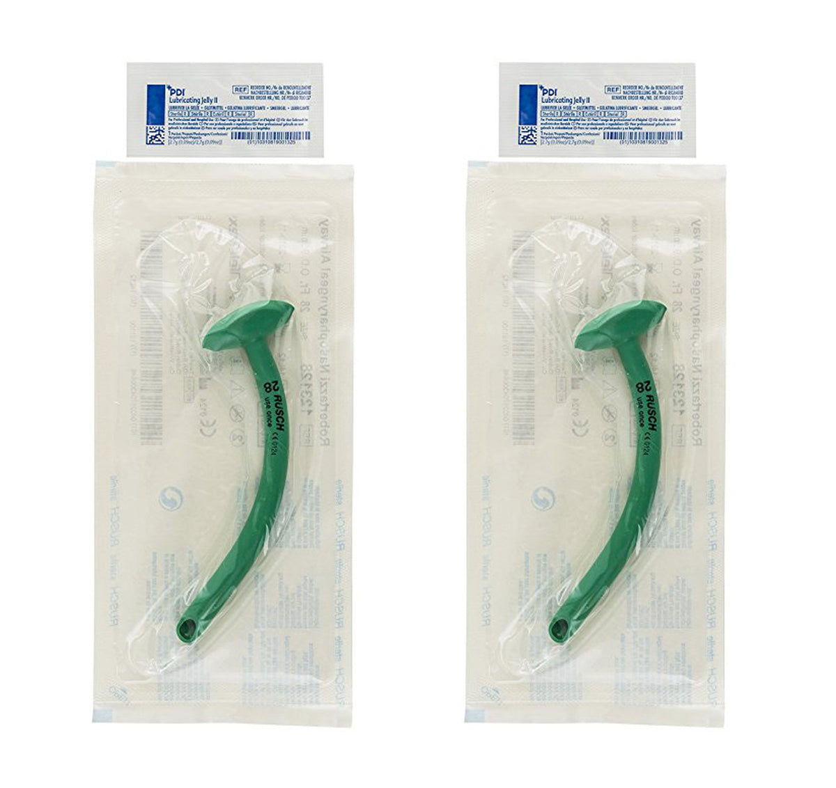 Ever Ready Group Rusch nasopharyngeal tube 28Fr 9.3mm pack of 2 with Surgilube lubricant