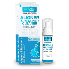 EverSmile AlignerFresh Original Clean Foam packaging showing 50ml 2 pack