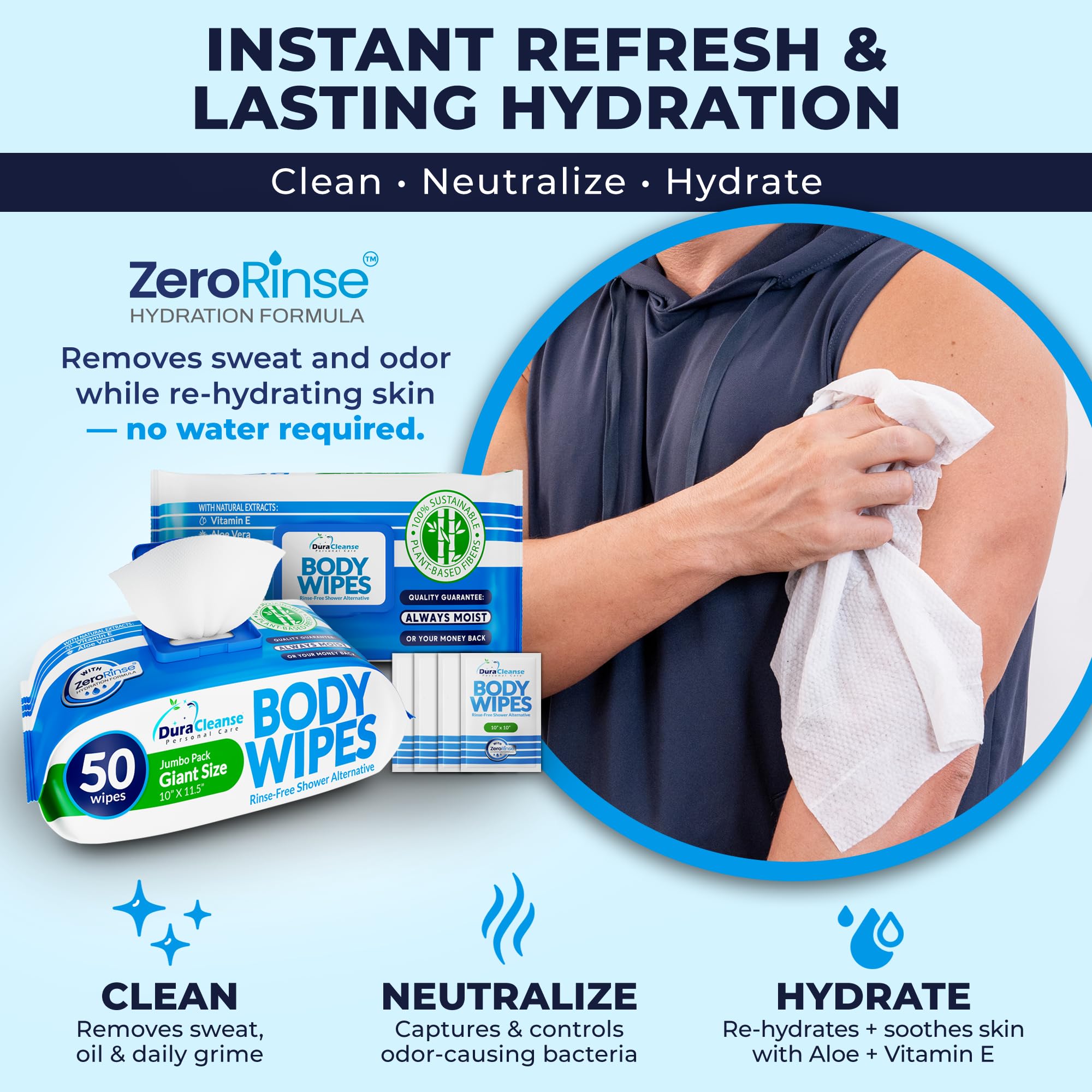 Everyday Fresh scent wipe product detail image