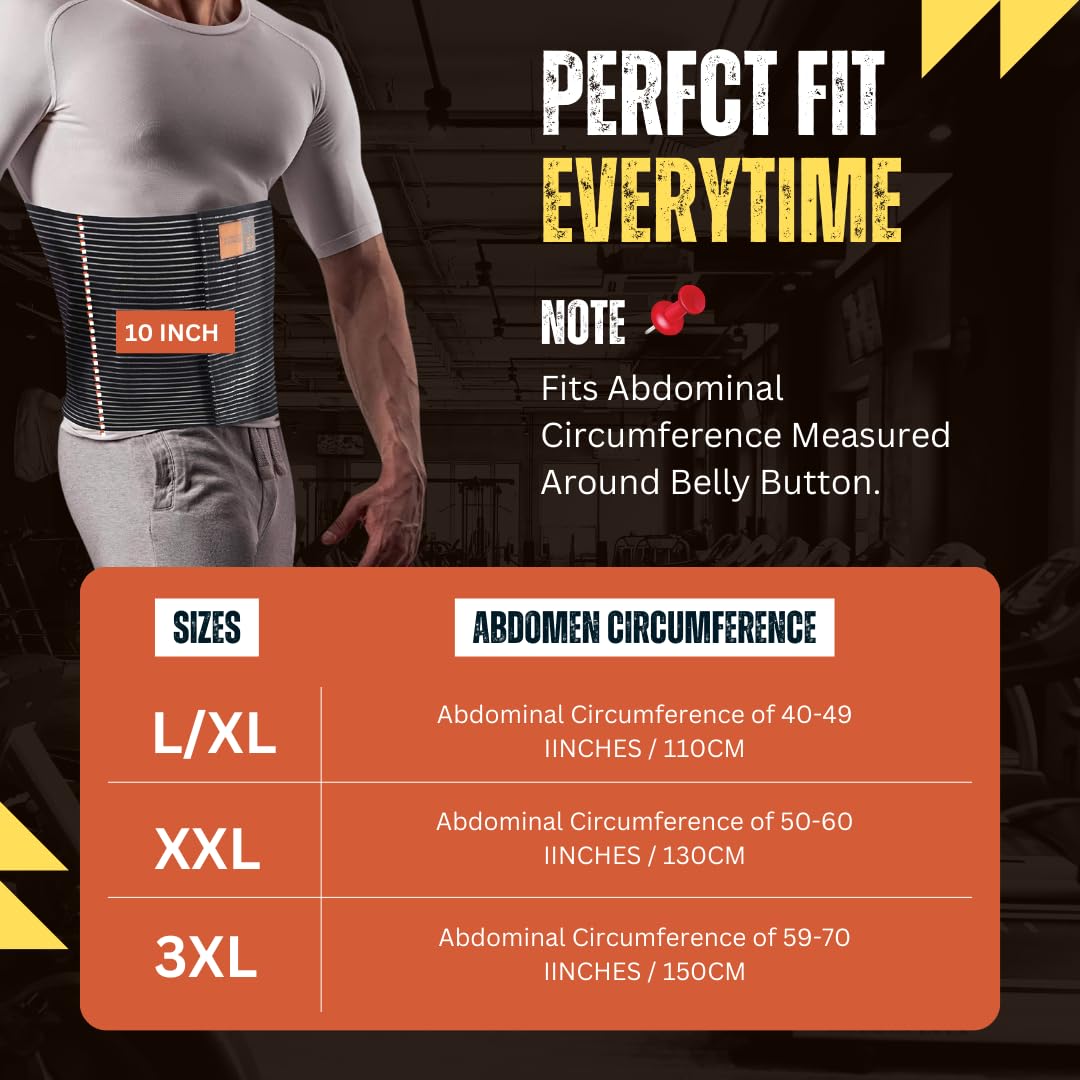 Everyday Medical hernia belt secure velcro front closure image