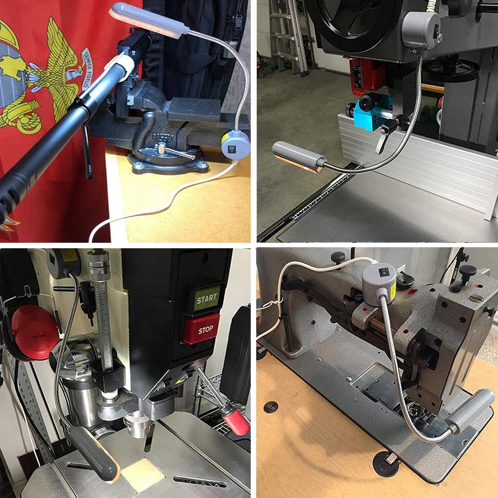 6 watt LED sewing lamp suitable for workbench and drill press