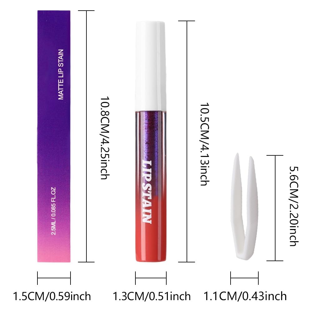 evpct peel off lip stain tints packaging
