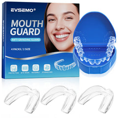 EVSEMO mouth guard for teeth grinding at night upper teeth size 1.8x2.2 inches