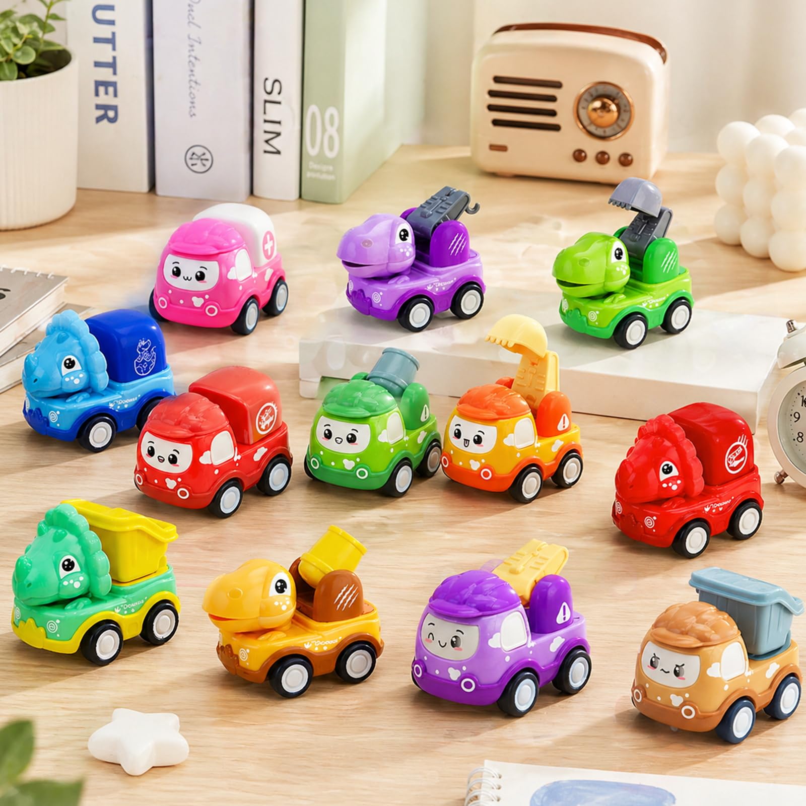 plastic construction vehicle toys for kids image