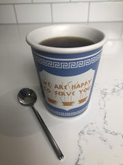 ExceptionLab ceramic cup holds 8-9 oz