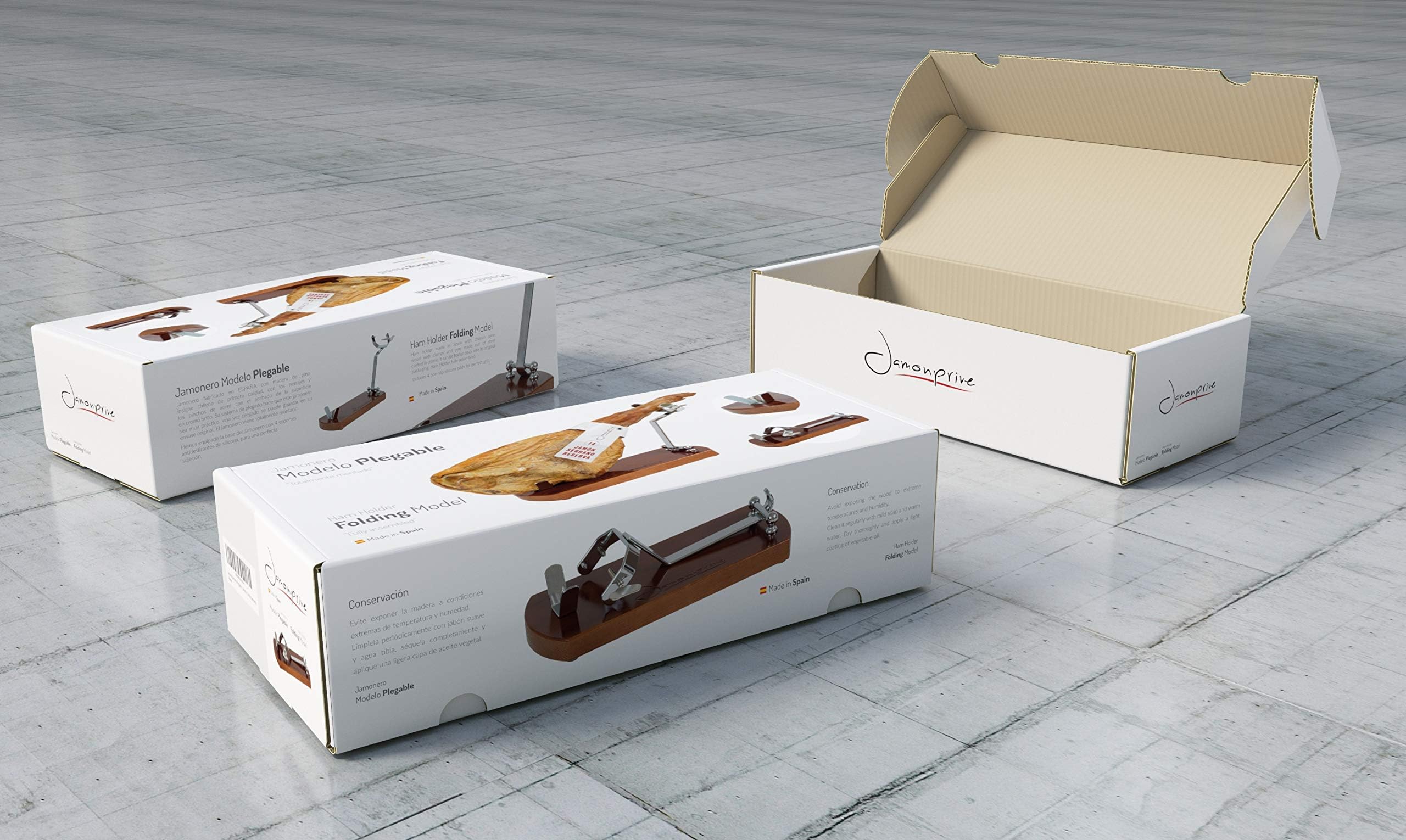 Exclusive Jamonprive design folding ham stand