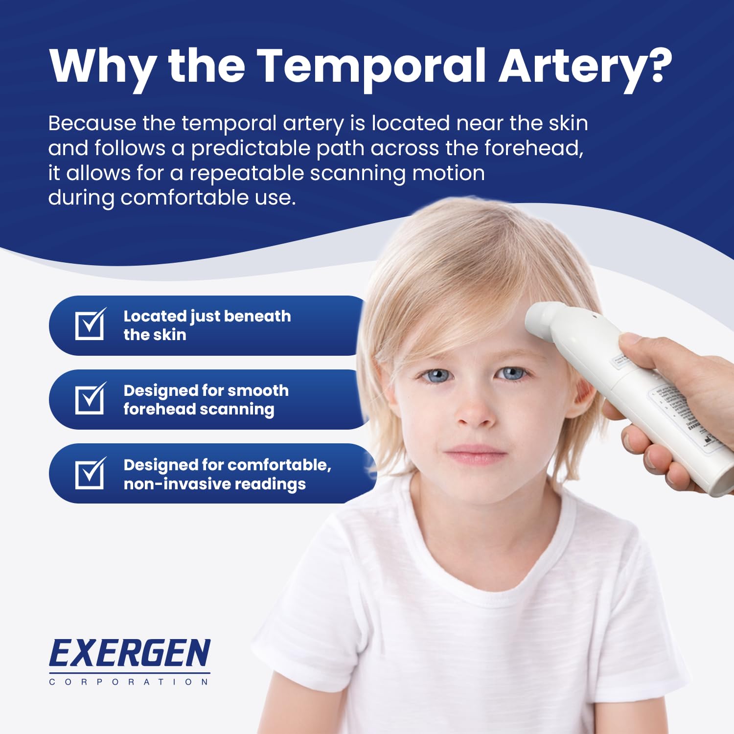 Exergen TAT-2000C suitable for teens and adults