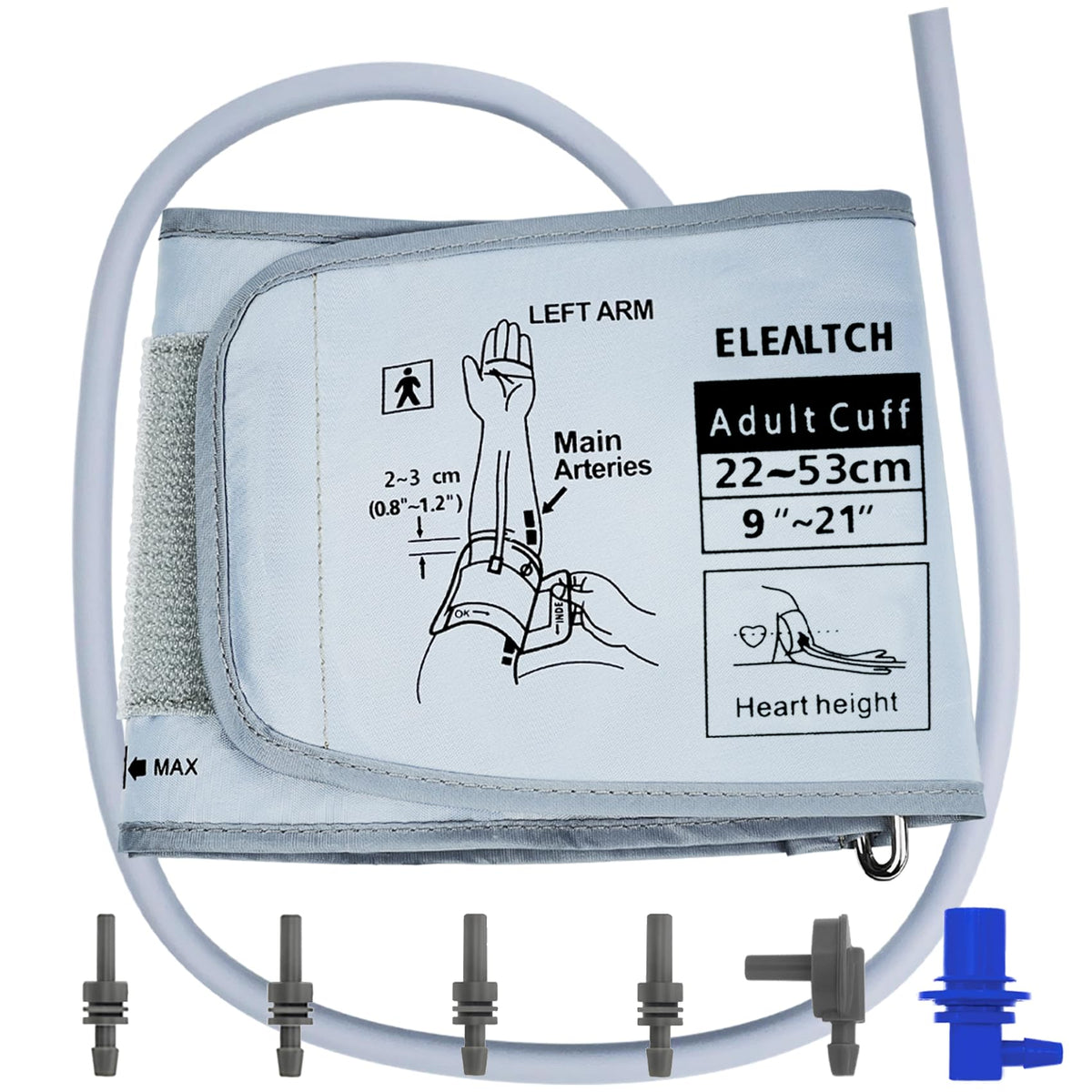 Extra Large Cuff for big arm BP monitor 9-21 inches