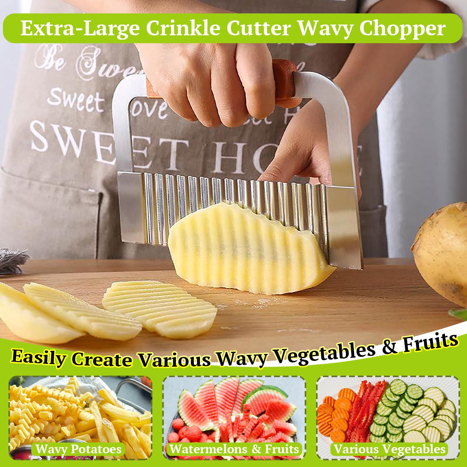 Stainless steel blade of Suuker crinkle cutter