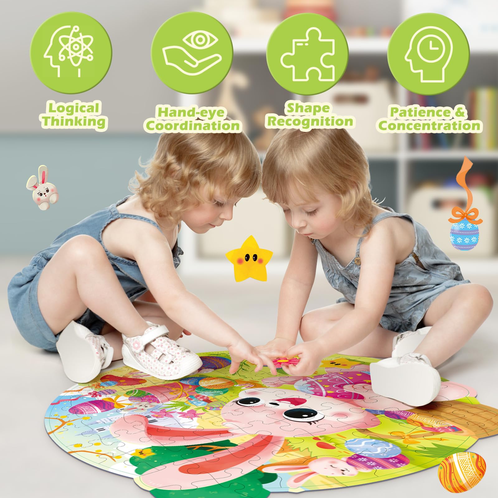 Easter gifts for kids ages 3-8 puzzle box design